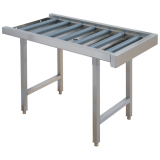 Transportband met rollen (rollen in PVC) Transportband met rollen (rollen in PVC)