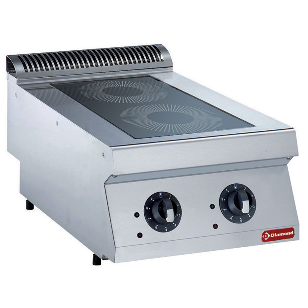 Elektrisch inductie kookplaat met 2 zones -TOP- Elektrisch inductie kookplaat met 2 zones -TOP-