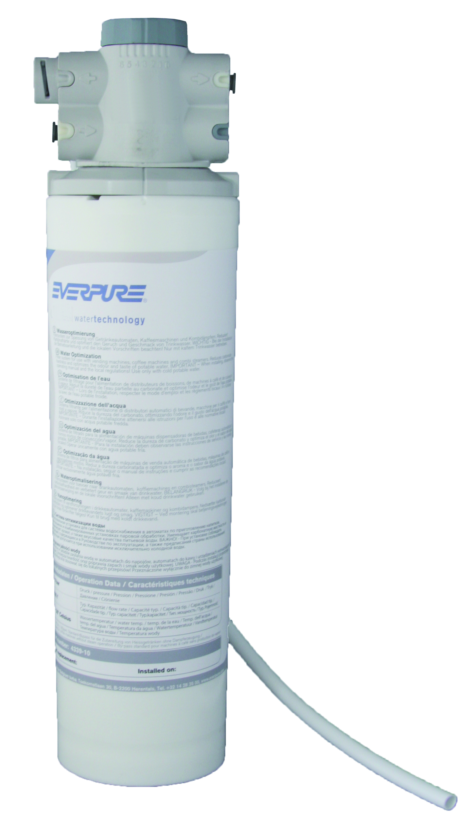 Waterfilter voor zeefdrager compl. Waterfilter voor zeefdrager compl.