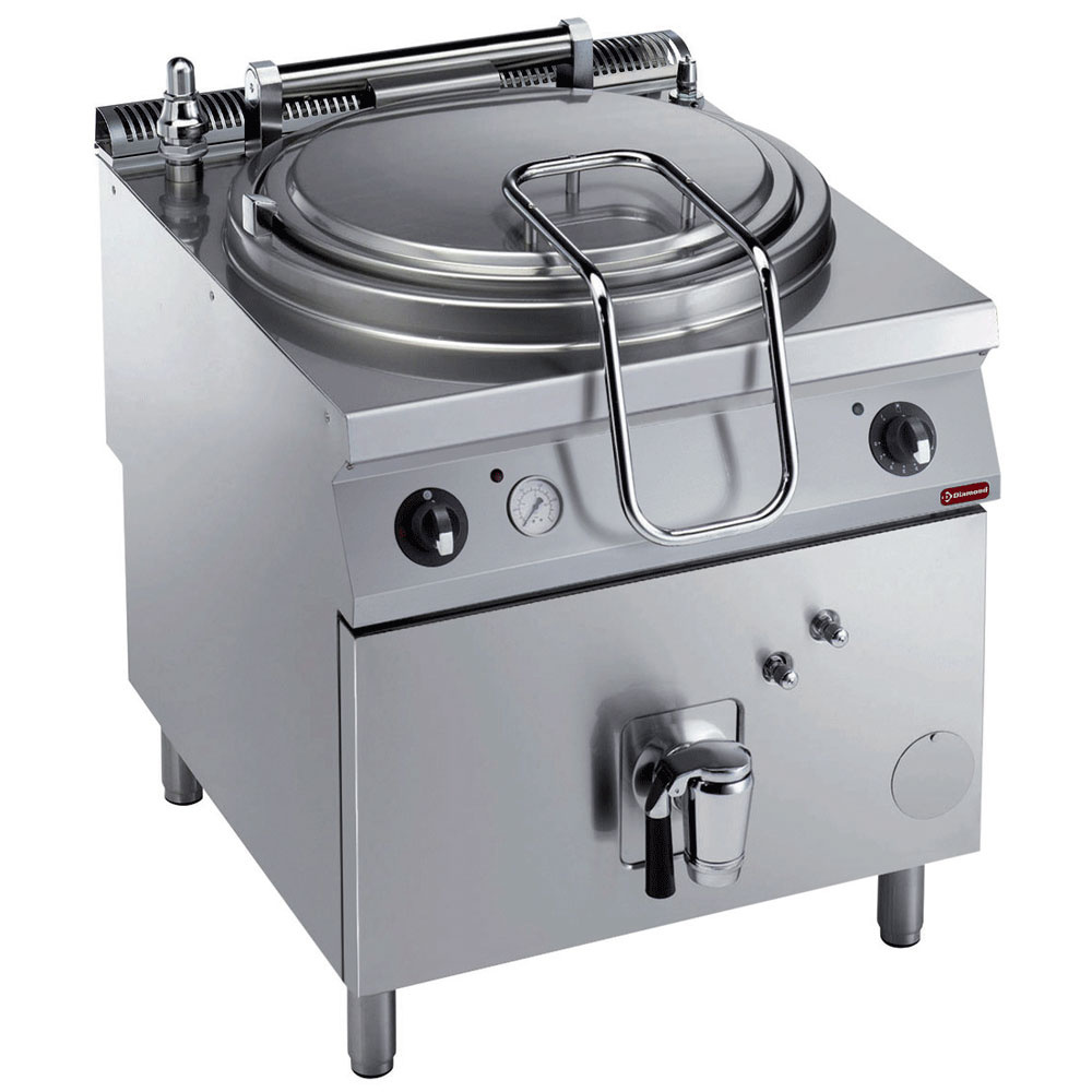 Elektrische kookketel 100 liter, indirecte verwarming Elektrische kookketel 100 liter, indirecte verwarming