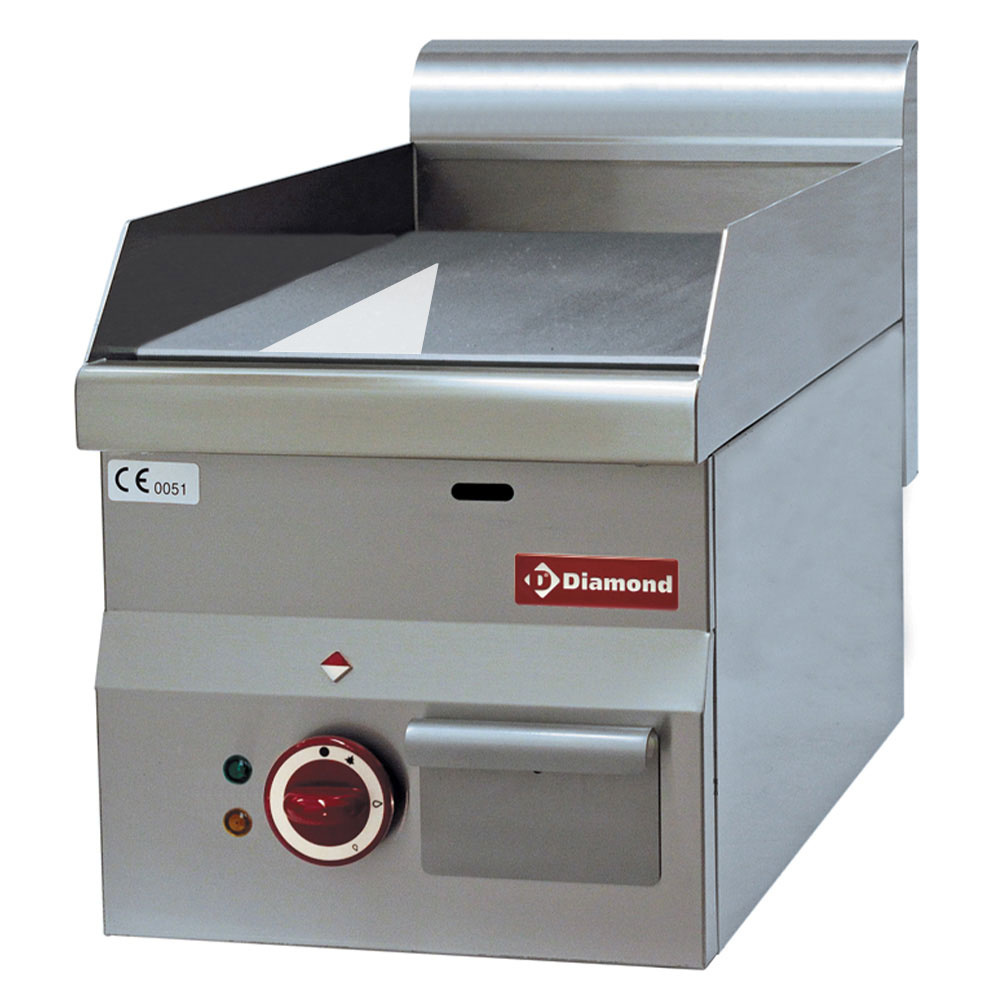 Elektrische braadplaat met vlakke plaat Elektrische braadplaat met vlakke plaat