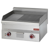 Elektrische Braadplaat, 2/3 Glad en 1/3 Gegroefd -top-
