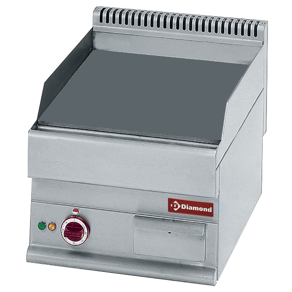 Elektrische braadplaat met vlakke plaat -top- Elektrische braadplaat met vlakke plaat -top-