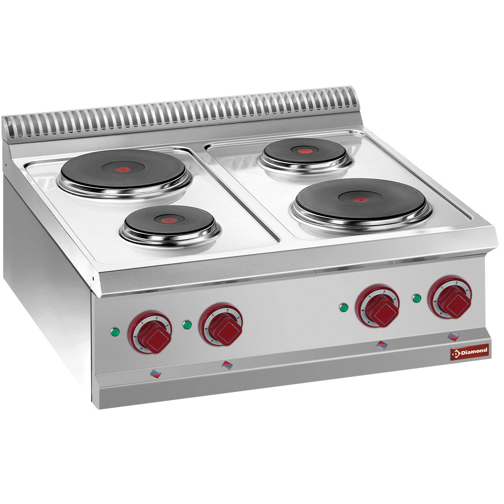 Elektrische kookplaat 4 ronde platen -Top- Elektrische kookplaat 4 ronde platen -Top-