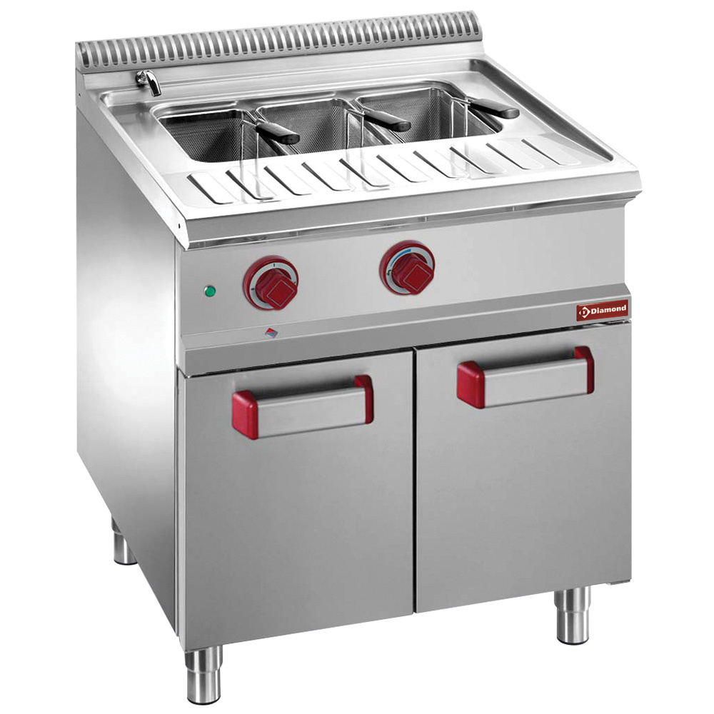 Elektrische pastakoker 1 kuip 40 liter (zonder manden), op kast Elektrische pastakoker 1 kuip 40 liter (zonder manden), op kast