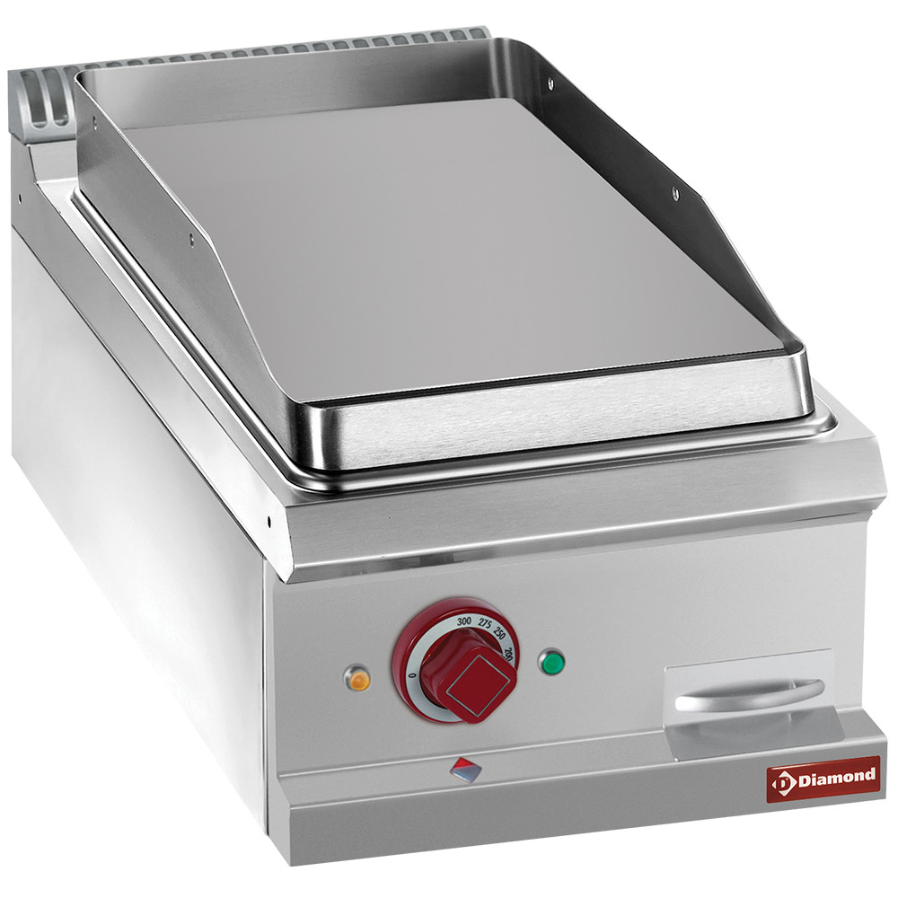 Elektrische bakplaat met vlakke plaat, module 1/2 -TOP- Elektrische bakplaat met vlakke plaat, module 1/2 -TOP-