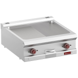 Elektrische Bakplaat Met 1/2 Vlakke 1/2 Geribde Plaat, Module 1/1  -top-