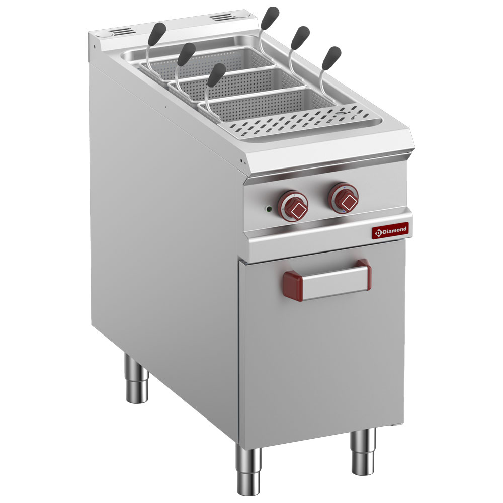 Elektrische pastakoker GN 1/1, inhoud 40 liter, op gesloten kast (zonder manden) Elektrische pastakoker GN 1/1, inhoud 40 liter, op gesloten kast (zonder manden)