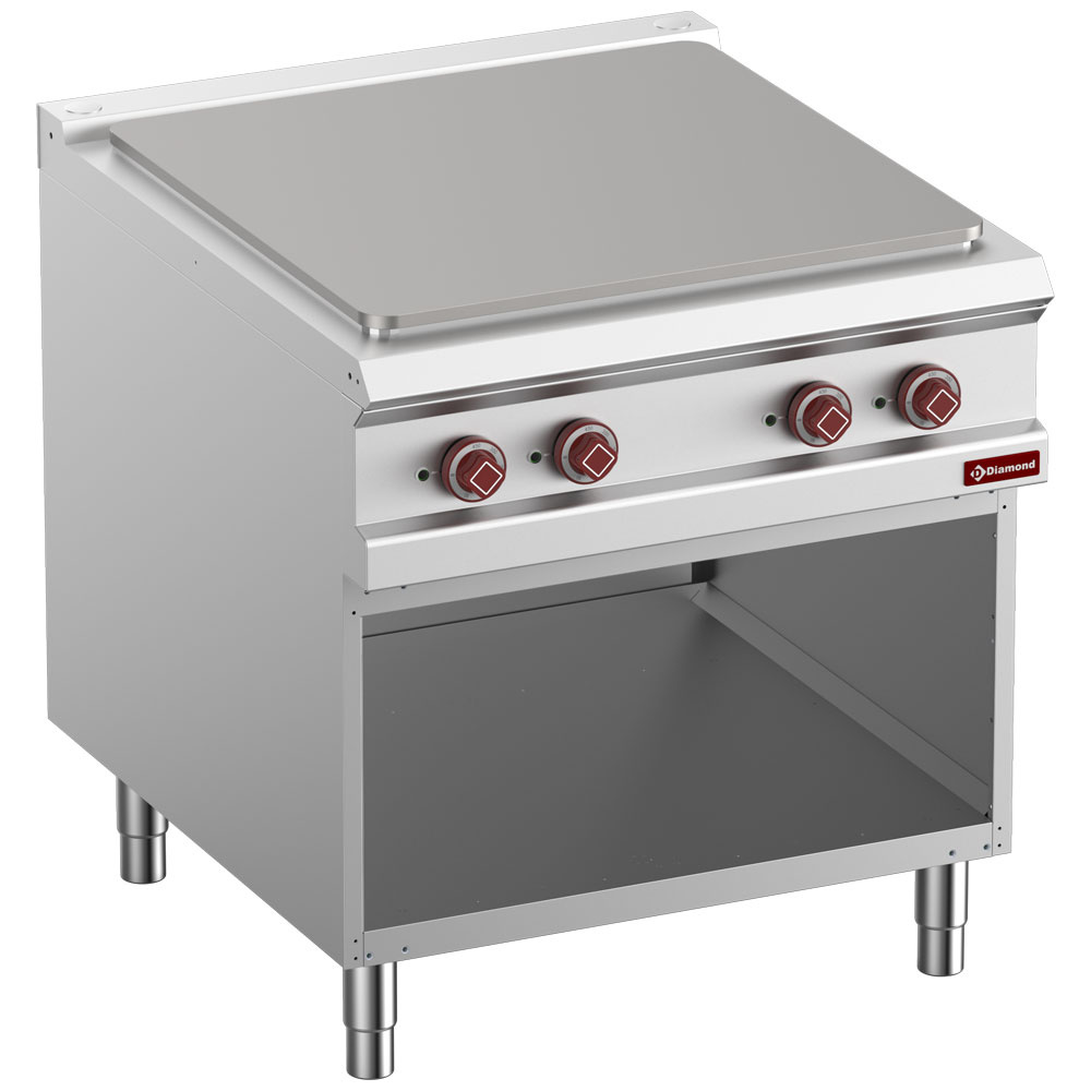 Elektrisch kookplaat, module 1/1, open kast Elektrisch kookplaat, module 1/1, open kast