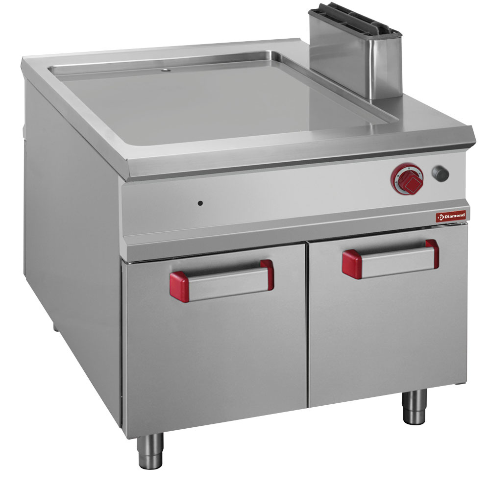 Vlakke gasbakplaat, op kast - PASS-THROUGH Vlakke gasbakplaat, op kast - PASS-THROUGH