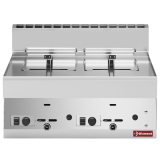 Gasfriteuse Met 2 Kuipen Van 8 Liter -top-