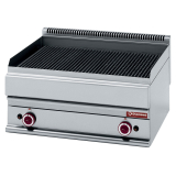 Stoom-grill op Gas, Met Gietijzeren Braadrooster -top-