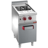 Pastakoker op Gas, 1 Kuip 26 Liter (zonder Manden), op Kast