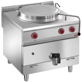 Gaskookketel Direkte Verwarming, 150 Liter, op Meubel