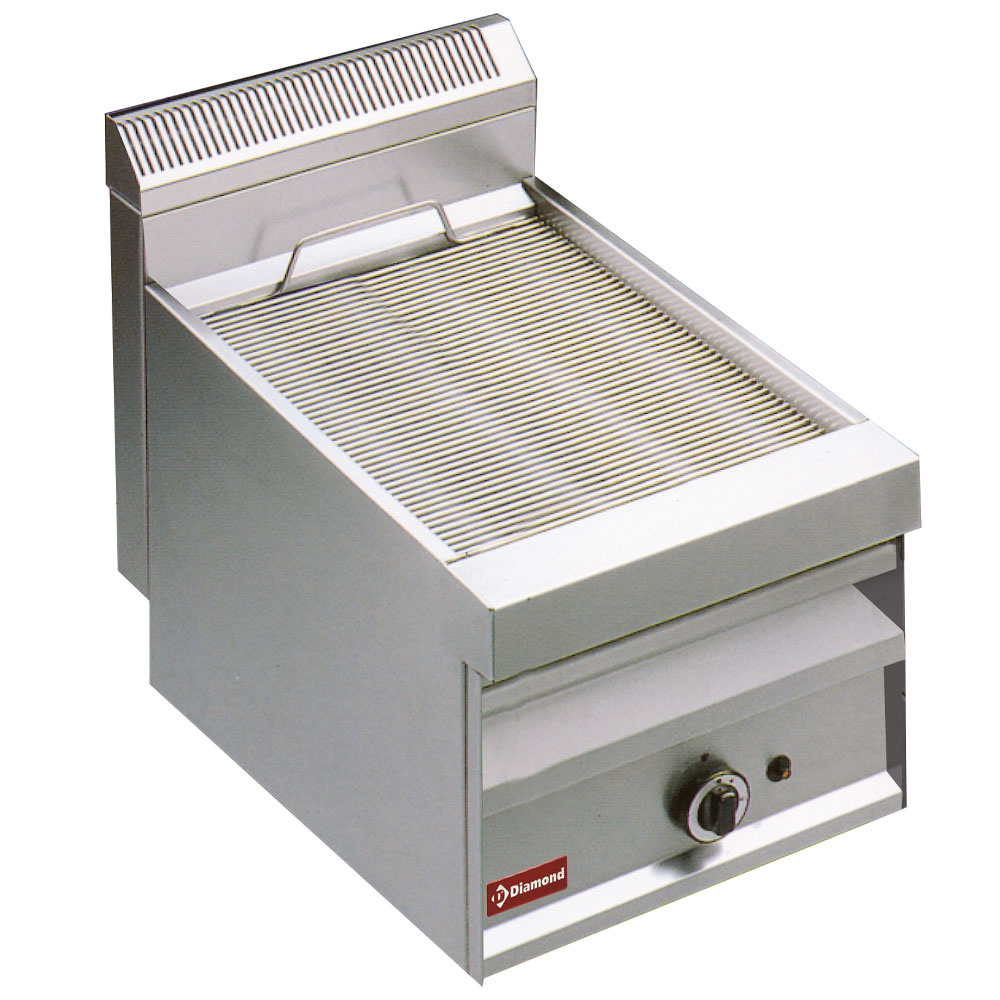 Gasstoom-grill met bakrooster in Gasstoom-grill met bakrooster in