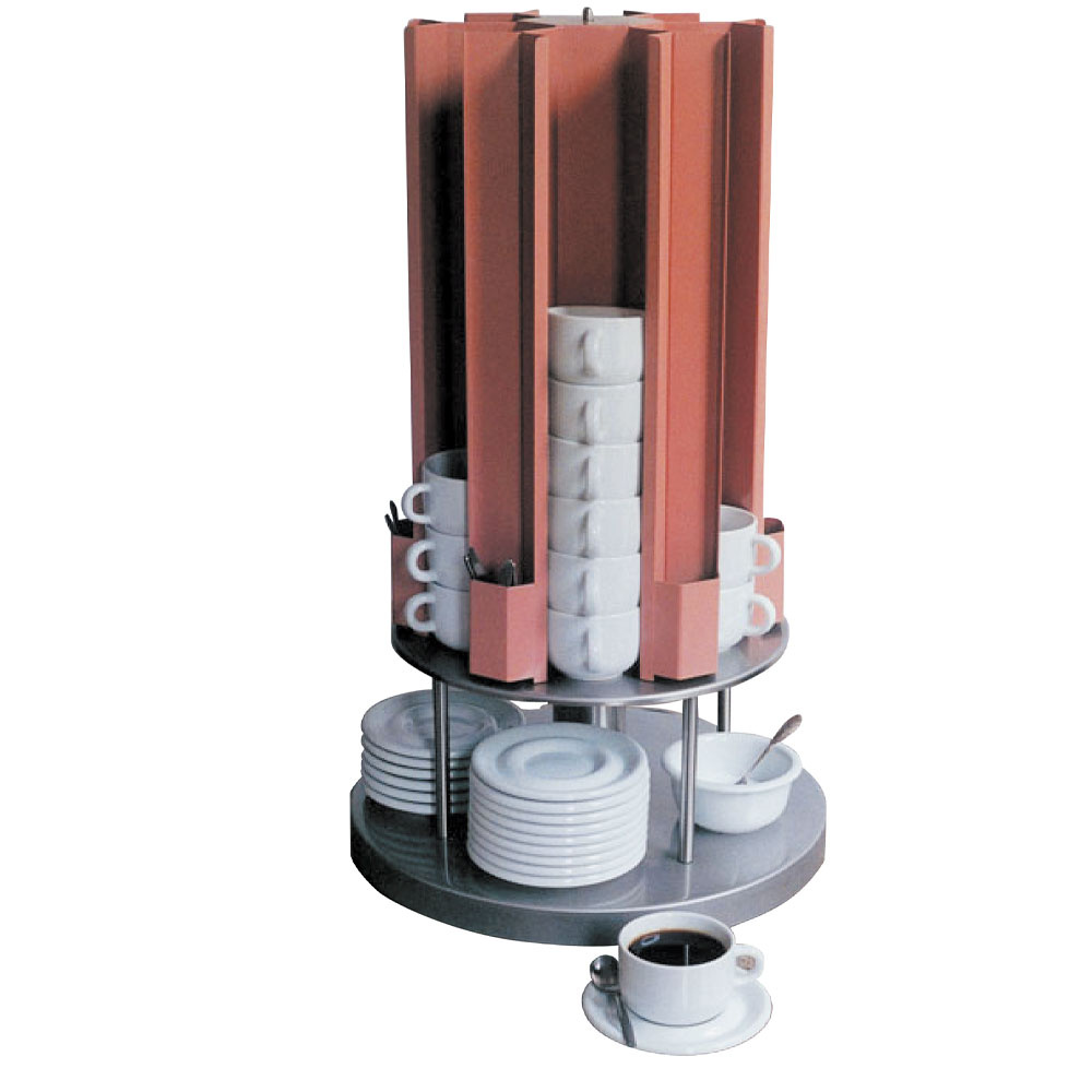 Verwarmde tassencarrousel 70/88 mm Verwarmde tassencarrousel 70/88 mm