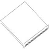 Uitstal Schalen Rvs, Statische Vitrine Toonbank - (ml)