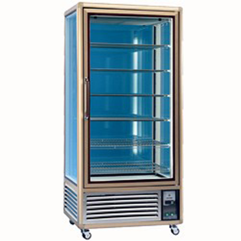 Negatieve uitstalvitrine 4 glazen zijden Negatieve uitstalvitrine 4 glazen zijden