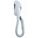 Elektronische muur haardroger, wit