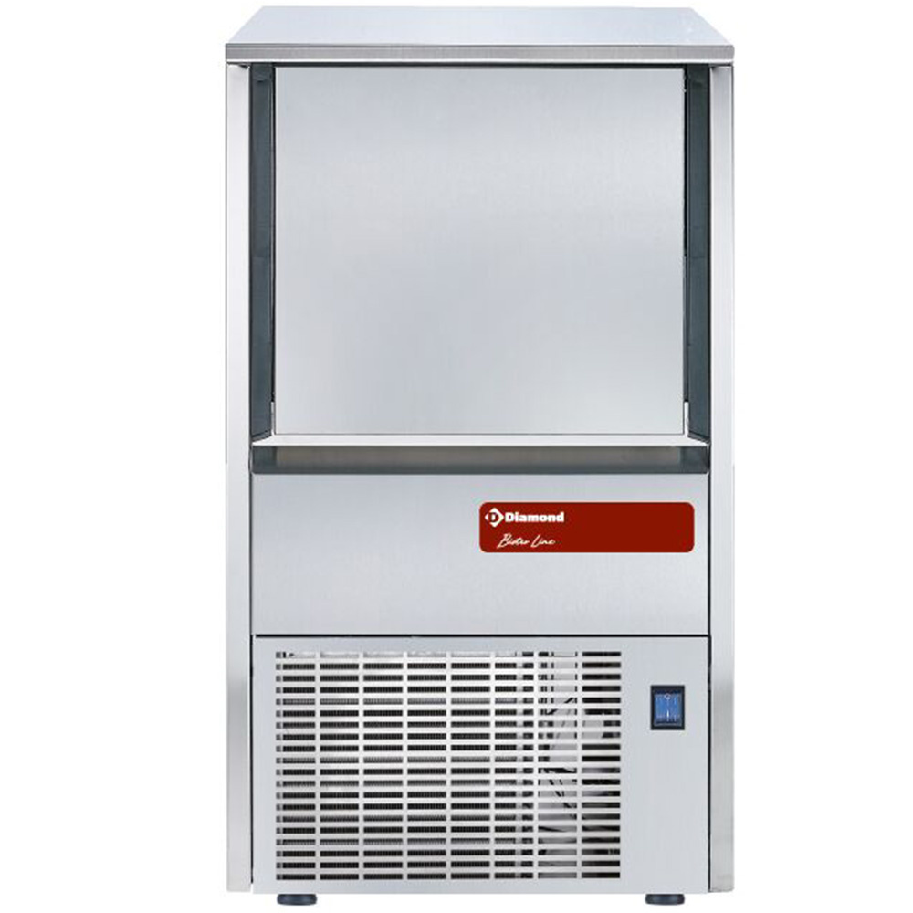 Holle ijsblokjesmachine 38 kg met reserve 12 kg Holle ijsblokjesmachine 38 kg met reserve 12 kg