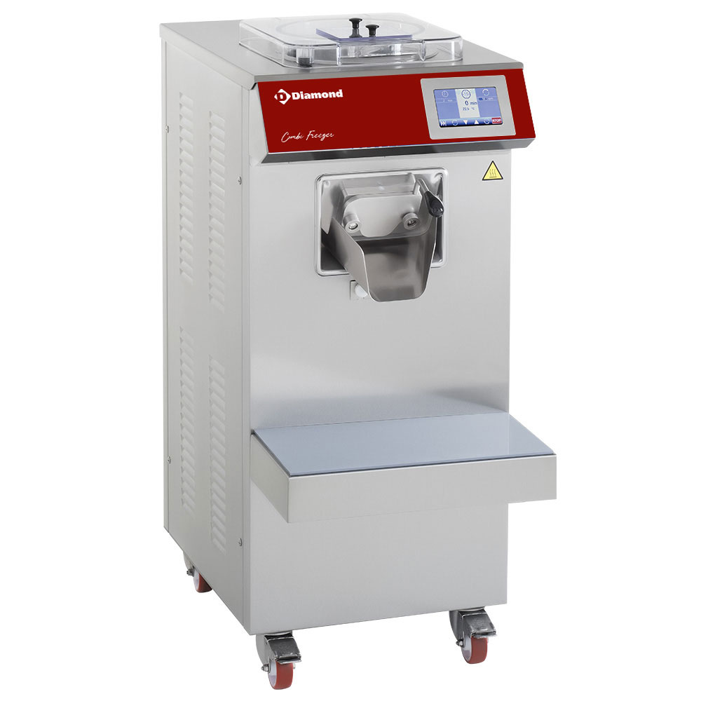 Gecombineerde pastorisator en ijsturbine 35 liter/u, watercondensor, VV en TOUCH SCREEN Gecombineerde pastorisator en ijsturbine 35 liter/u, watercondensor, VV en TOUCH SCREEN