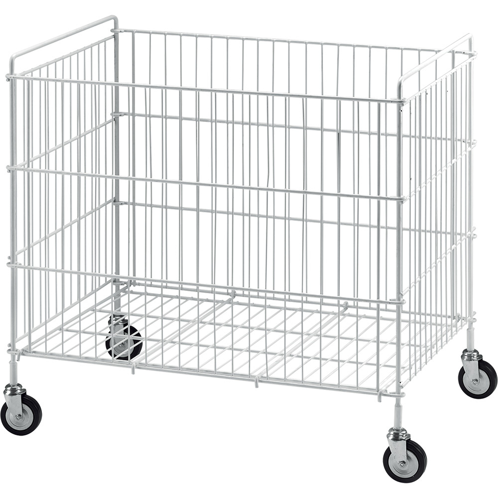 Wasmand op rolletjes, vouwend Wasmand op rolletjes, vouwend