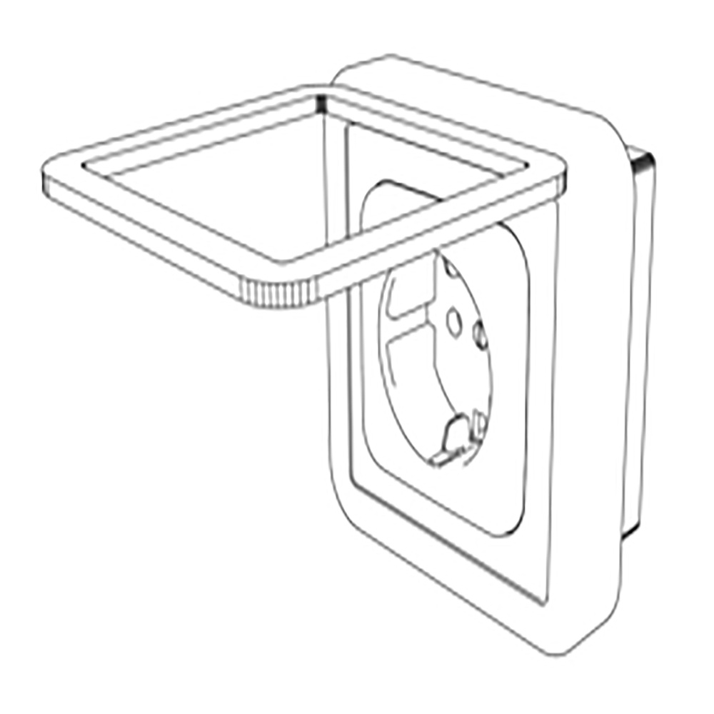 Optie : Werkstopcontact - type SCHUKO Optie : Werkstopcontact - type SCHUKO
