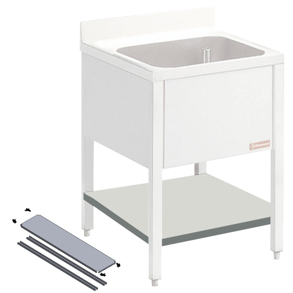 Tussentablet voor demonteerbare spoeltafel Tussentablet voor demonteerbare spoeltafel