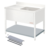 Tussentablet voor demonteerbare spoeltafel Tussentablet voor demonteerbare spoeltafel