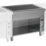 Vitro-keramisch element op open 4x GN 1/1 Vitro-keramisch element op open 4x GN 1/1