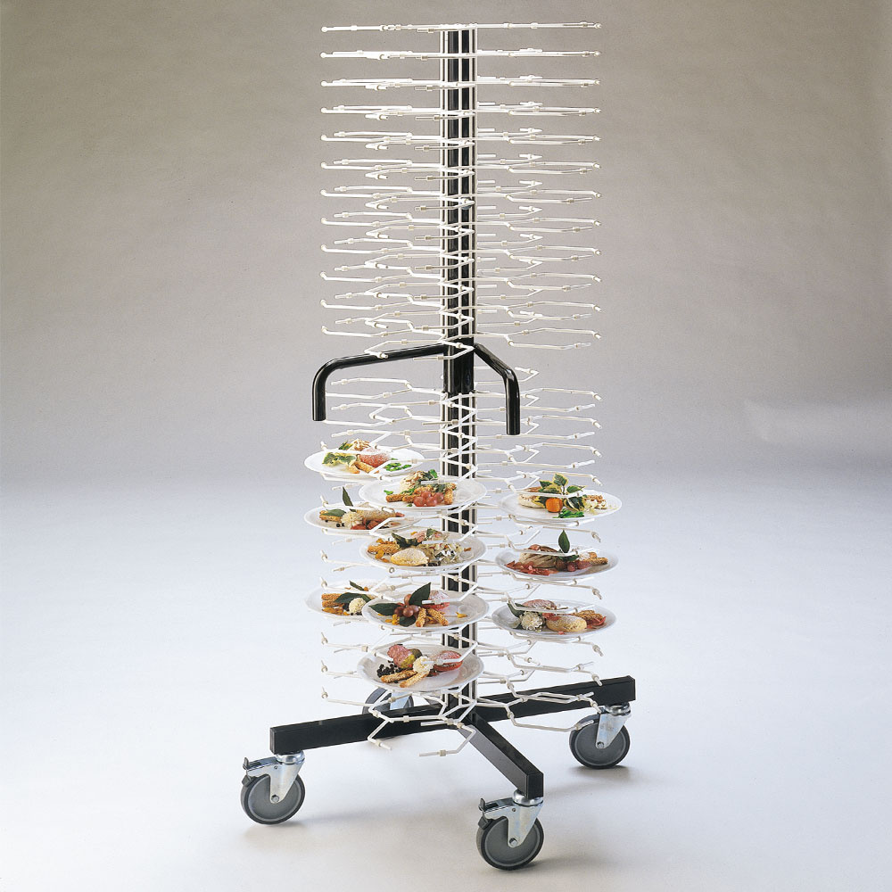 Wagen voor 96 borden Ø 180-240 mm, vrije ruimte 65mm Wagen voor 96 borden Ø 180-240 mm, vrije ruimte 65mm