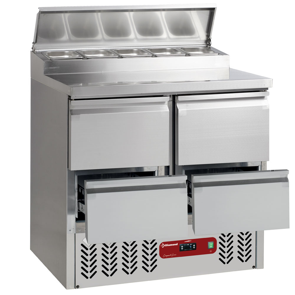 Koeltafel samengesteld uit : Koeltafel samengesteld uit :