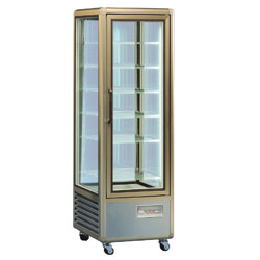 Negatieve uitstalvitrine 4 glazen zijden Negatieve uitstalvitrine 4 glazen zijden