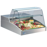Gekoelde Vitrinetoonbanken - Gebogen Frontglas
