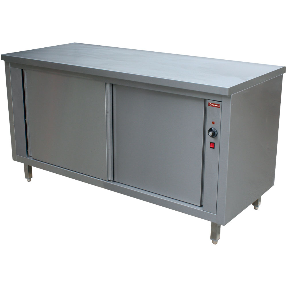 Warmkast met 2 schuifdeuren Warmkast met 2 schuifdeuren