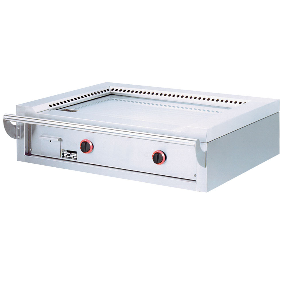 Teppanyaki gasplaat, 2 zones (2x 7 kW), tafelmodel -Top- Teppanyaki gasplaat, 2 zones (2x 7 kW), tafelmodel -Top-