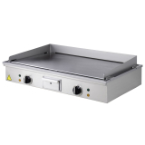 Teppanyaki elektrische plaat, 2 zones (2x 5 kW), tafelmodel Teppanyaki elektrische plaat, 2 zones (2x 5 kW), tafelmodel