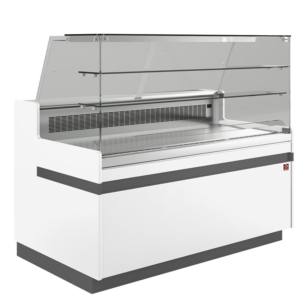 Uitstaltoonbank EN & GN, hoge ruit, geventileerd, zonder reserve Uitstaltoonbank EN & GN, hoge ruit, geventileerd, zonder reserve