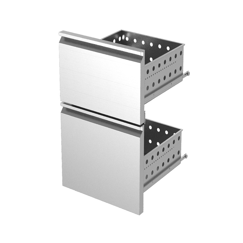 Kit ladeblok (2/5+3/5) roestvrij staal x KBR… Kit ladeblok (2/5+3/5) roestvrij staal x KBR…