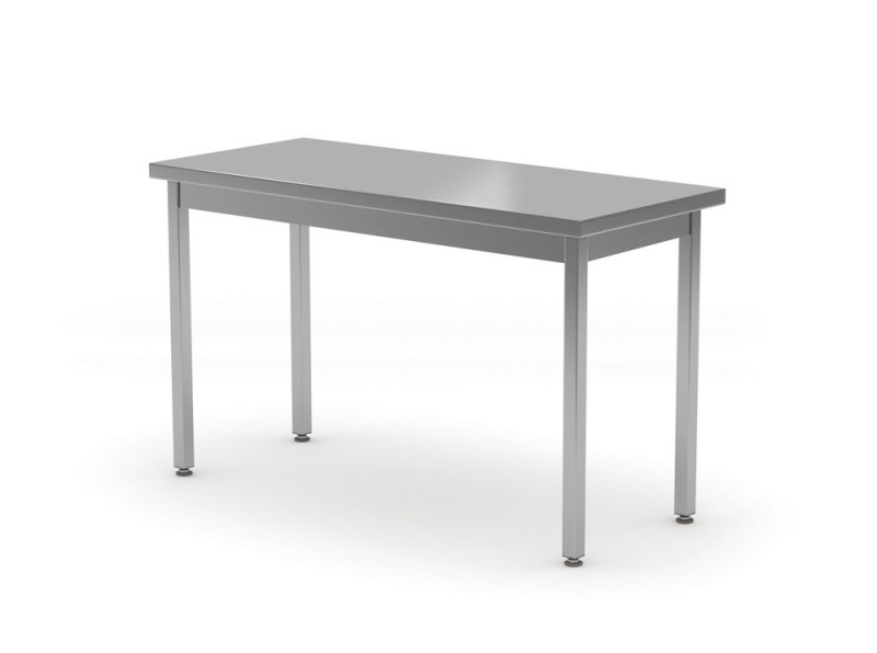 Werktafel voor zwaar gebruik, 600 mm diep, HENDI, Kitchen Line, 1400x600x(H)850mm Werktafel voor zwaar gebruik, 600 mm diep, HENDI, Kitchen Line, 1400x600x(H)850mm