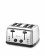 Toaster 4-sneetjes, HENDI, 240V/1500W, 295x335x(H)180mm Toaster 4-sneetjes, HENDI, 240V/1500W, 295x335x(H)180mm