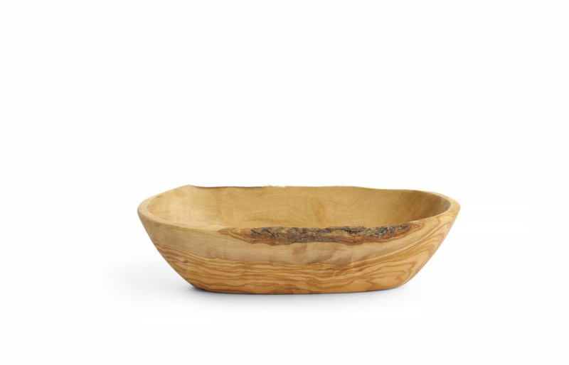 Kom olijfhout langwerpig, HENDI, 205x95x(H)50mm Kom olijfhout langwerpig, HENDI, 205x95x(H)50mm