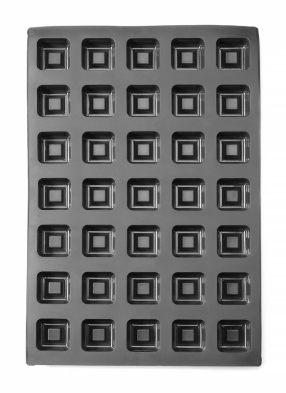 Siliconen bakvorm SQUARE, 570x375x(H)25mm Siliconen bakvorm SQUARE, 570x375x(H)25mm