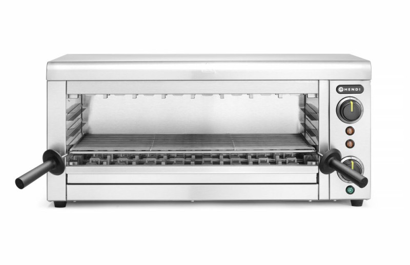 Salamander met Quartz infraroodelementen, HENDI, 230V/3645W, 689x397x(H)318mm Salamander met Quartz infraroodelementen, HENDI, 230V/3645W, 689x397x(H)318mm