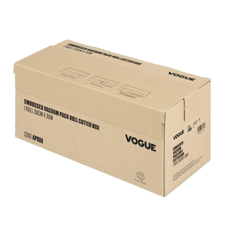 Vogue Vacuümverpakkingsrol Met Snijbox (Reliëf) 300 mm Breed Vogue Vacuümverpakkingsrol Met Snijbox (Reliëf) 300 mm Breed