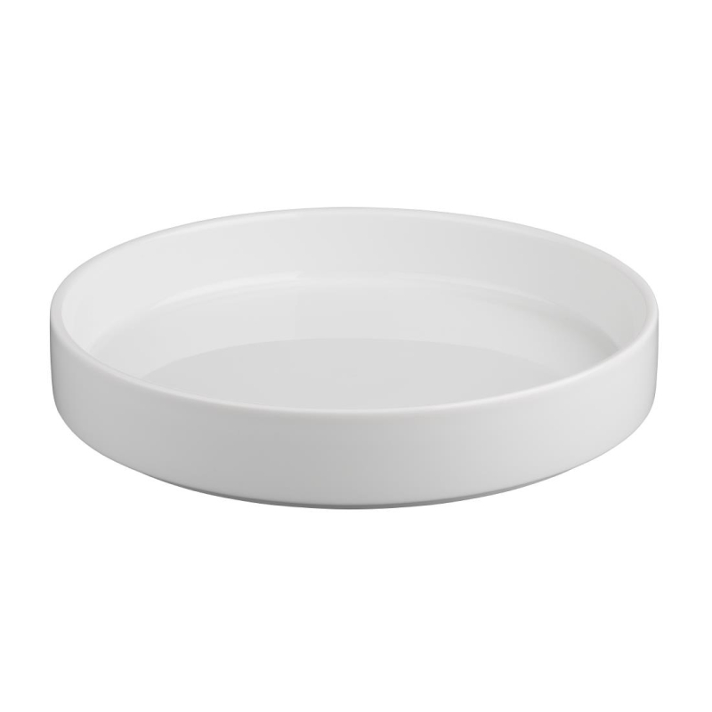 Olympia Whiteware kom met platte wanden - 270 mm 10 2/3 Olympia Whiteware kom met platte wanden - 270 mm 10 2/3
