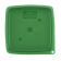 Cambro FreshPro groen deksel 190 x 190 mm Cambro FreshPro groen deksel 190 x 190 mm