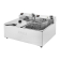 Buffalo Dubbele Tank Dubbele Mand 2X5Ltr Countertop Friteuse 2X2.8Kw Buffalo Dubbele Tank Dubbele Mand 2X5Ltr Countertop Friteuse 2X2.8Kw