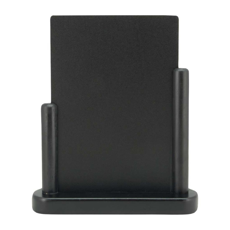 Securit Elegant medium houten tafelkrijtbord met zwarte lakafwerking Securit Elegant medium houten tafelkrijtbord met zwarte lakafwerking