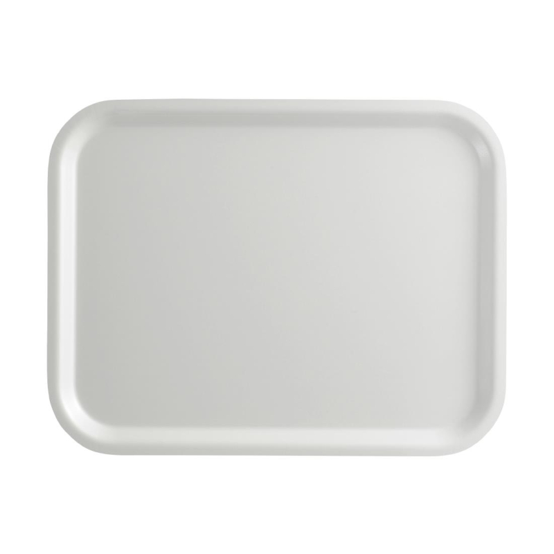 Cambro Capri Dienblad Gladde Oppervlakte Wit 340x460mm Cambro Capri Dienblad Gladde Oppervlakte Wit 340x460mm